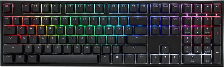 Ducky ONE 2 Backlit PBT Gaming Keyboard, MX-Red, RGB LED (DE, Cable)