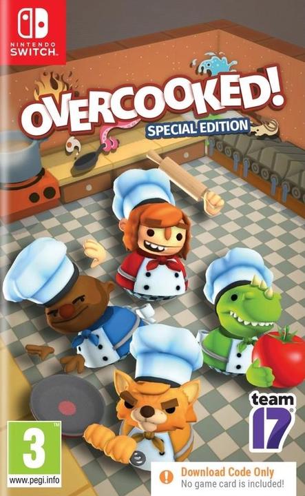 Team17 Overcooked! Special Edition (Code in a Box) (Switch, Switch Lite, Switch OLED, EN)