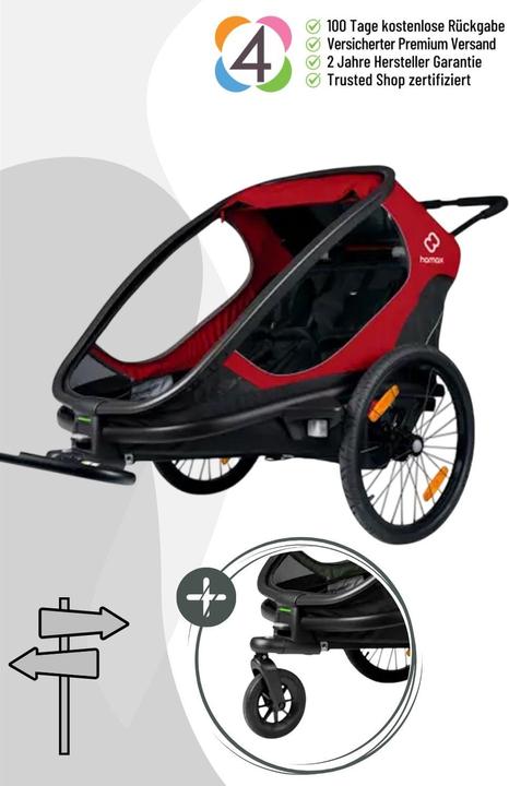 Actual product image hamax Outback 2 in 1
