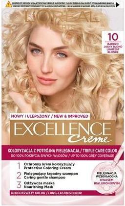 Productafbeelding L'Oréal Paris L'Oreal Excellence Creme Haarkleur 10 Blond (10 blond)