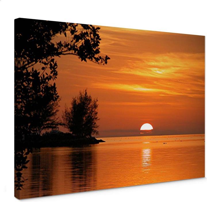Image du produit Trenddeko Lac au crépuscule (45 x 30 cm)