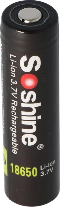 Produktbild Soshine Akku 18650 68,2x18,45mm PCB geschützt Panasonic Zelle (1 Stk., 18650, 3400 mAh)