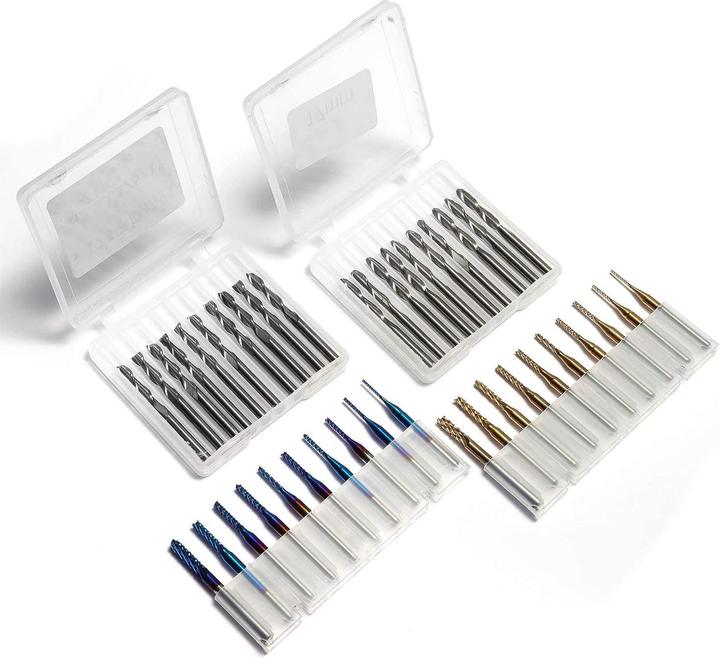 Actual product image Genmitsu End mill set