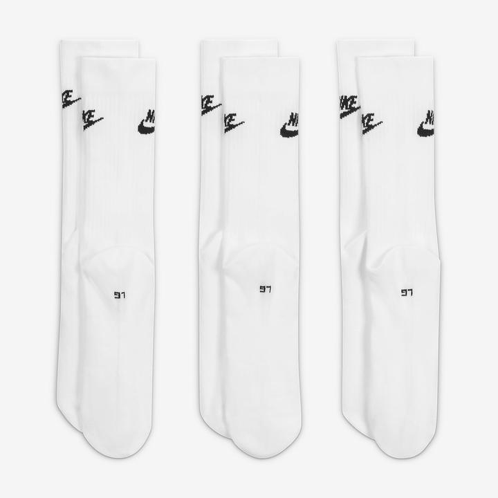 Produktbild Nike Sportswear Everyday Essential Crew Socks (3 Pairs) (34 - 38)