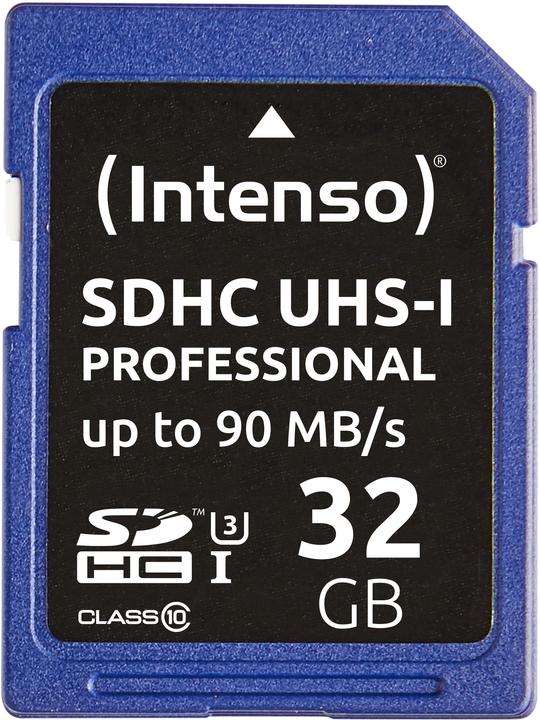 Produktbild Intenso SDHC Card (32 GB, SDHC, U1, UHS-I)