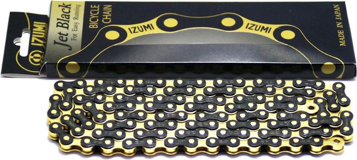 Image du produit Izumi Chain MFG Izumi - Chaîne Jet Black/Gold (1-vitesse)
