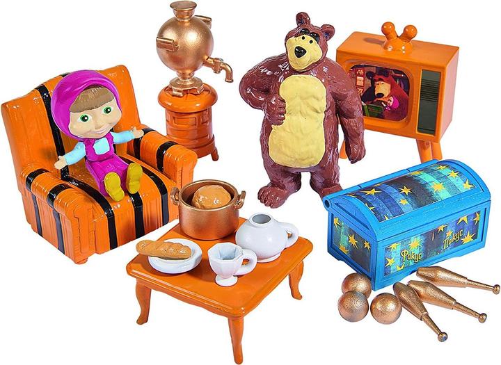 Produktbild Simba Masha Spielset "Bärenhaus"