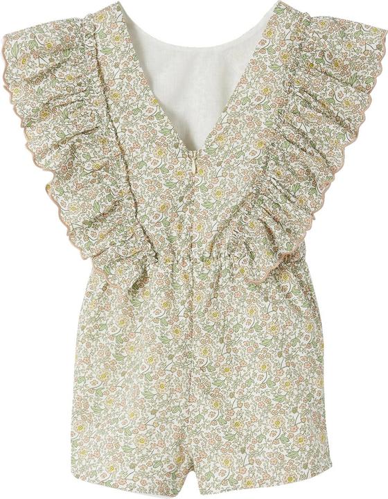 Produktbild Vertbaudet Festlicher kurzer Mädchen Jumpsuit mit Volants (140)