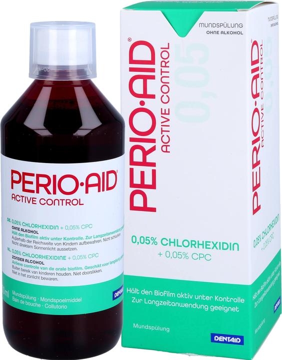 Perio  Aid Active Control 0,05% (500 ml, Mundspülung)