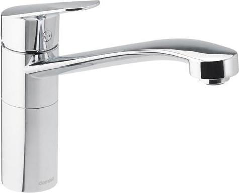 Actual product image Damixa Clover Green Køkkenarmatur med lav tud. Keramisk kartusche med Anti-skoldnining, Kold Start o