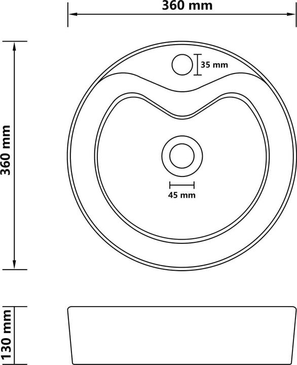Image du produit VidaXL Hallbjarn (360 mm, 360 mm)