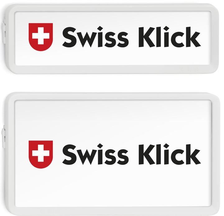 Image du produit Swissklick Cadre de numérotation (Avant + arrière, Format portrait, Format long)