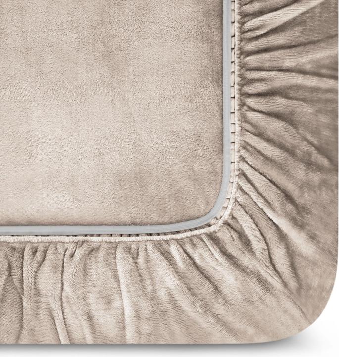 Actual product image Aspero 2 Flanell-Spannbettlaken PERPIGNAN (100 x 200 cm)