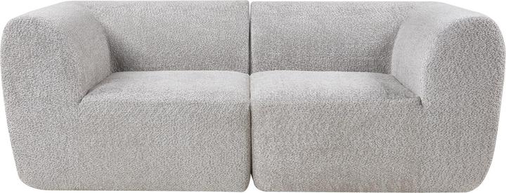 Immagine prodotto En.Casa Modular Sofa 2-Sitzer Hurvas Bouclé Grau
