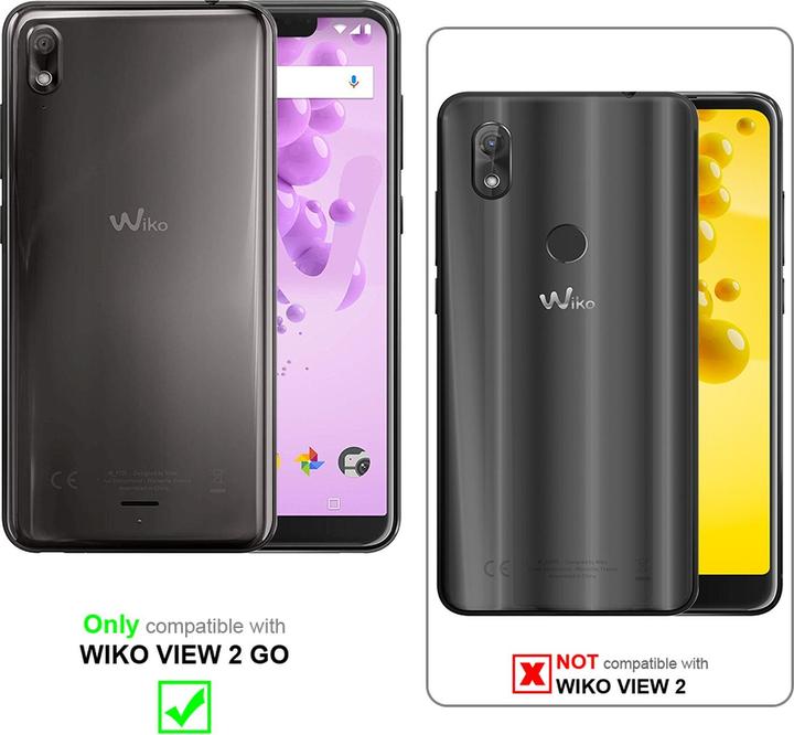 Produktbild Cadorabo Displayschutzglas (1 Stück, Wiko View 2 Go)