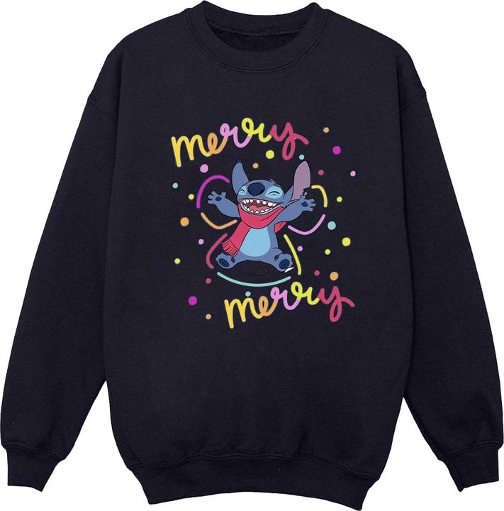 Immagine prodotto Disney Lilo & Stitch Merry Rainbow Felpa Donna (L)