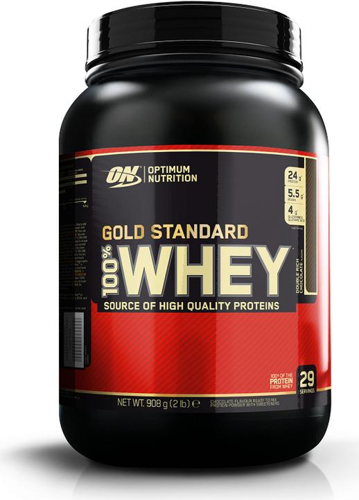 Immagine prodotto Optimum Nutrition 100% Whey Gold Standard (Doppio ricco cioccolato, 1 pz., 908 g)