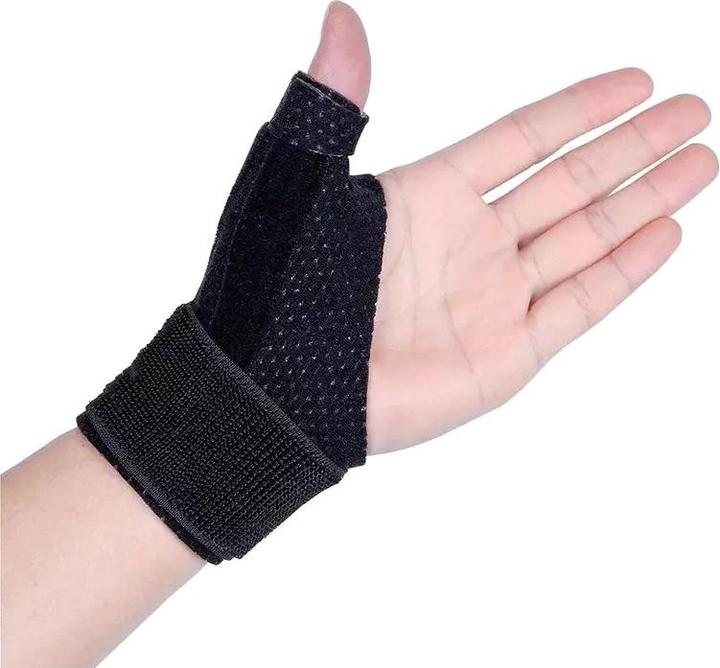 Cbx Atmungsaktive Daumenbandage, Daumenorthese, Handgelenkstütze für Linkshänder (One Size)