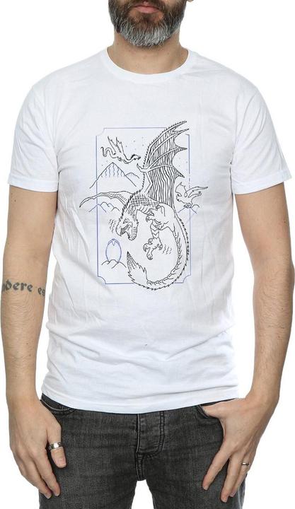 Produktbild Dragon Line Art TShirt (3XL)