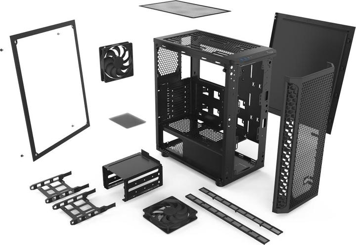 Actual product image Silentium PC Signum SG1 TG (ATX, mATX, Mini-ITX)