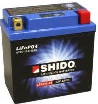 Actual product image Shido Lithium LTX14L-BS LION -S- (12 V, 4 Ah, 240 A)