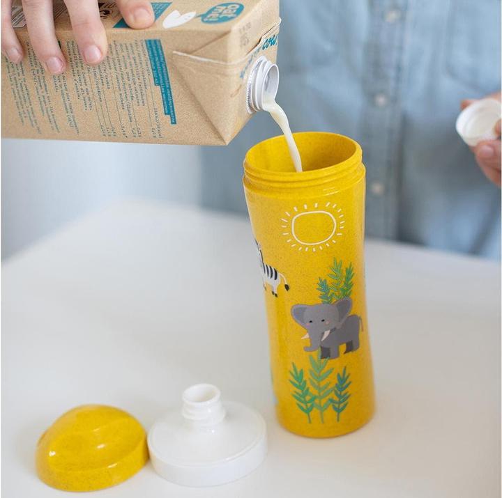 Immagine prodotto Koziol Bottiglia Oasis Africa, 425 ml, giallo (0.43 l)