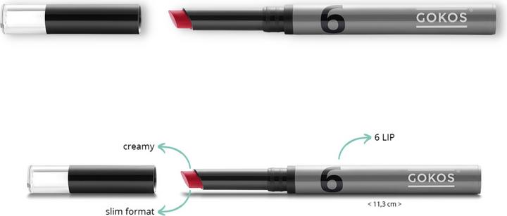 Actual product image Gokos Lipcolor (604 Supreme)