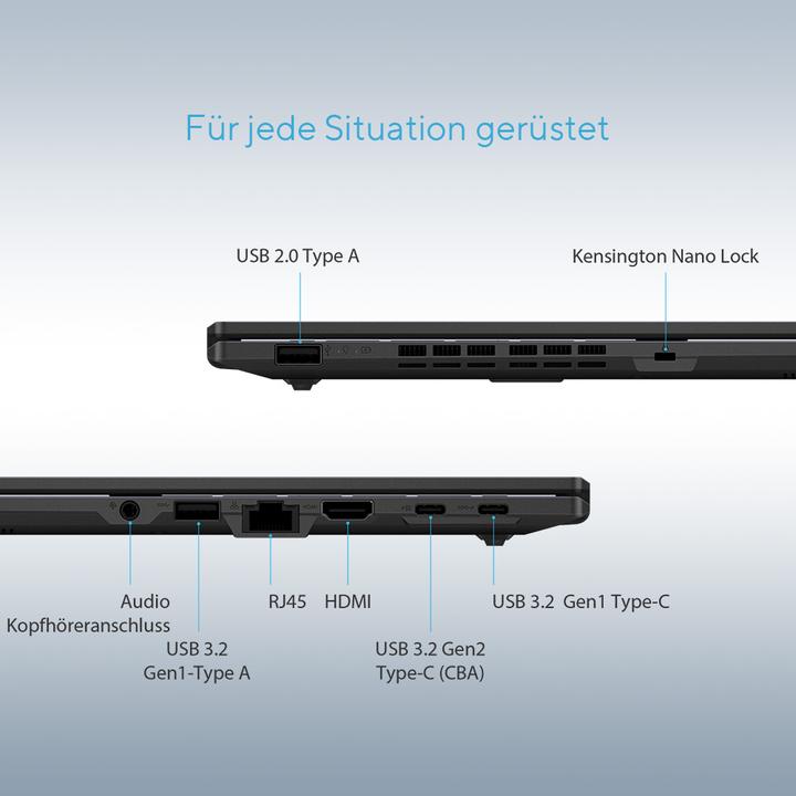 Actual product image ASUS ExpertBook B1 (15.60", Intel Core i5-1235U, 16 GB, 512 GB, DE)