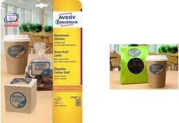 Produktbild Avery Naturbraune Etiketten