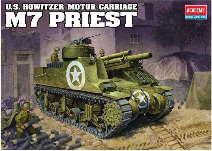 Produktbild Academy Modellbausatz M7 105 mm Selbstfahrlafette Priester