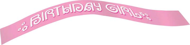 Actual product image Unique Satin Birthday Sash