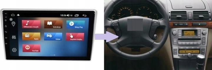 Immagine prodotto No Name RADIO NAVIGAZIONE GPS TOYOTA AVENSIS T25 2003-08 (9")
