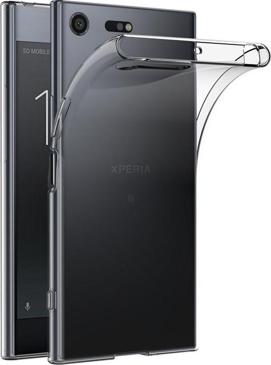 Produktbild König Design Sony Xperia XZ Premium Hülle Transparent Silikon Case durchsichtige Handyhülle (Sony Xperia XZ Premium)