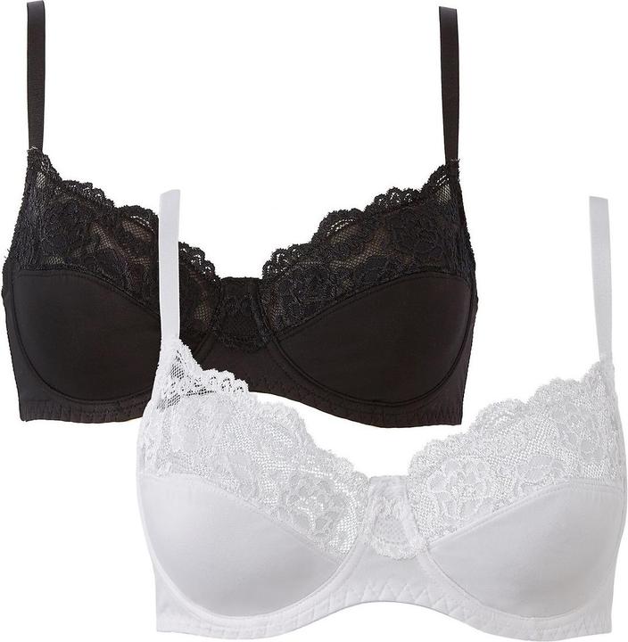 La Redoute Collections 2er-Pack Bügel-BHs (80 B, 2er Pack)