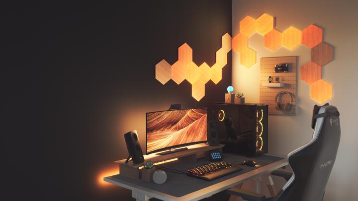 Actual product image Nanoleaf Wood (22 lm)