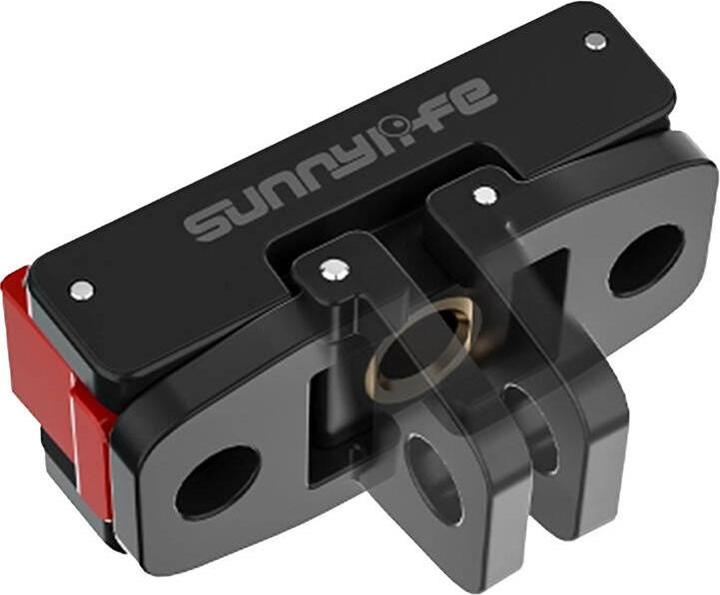 Actual product image Sunnylife magnetic quick release mount for DJI Osmo Action 2 / 3 / 4 / 5 PRO