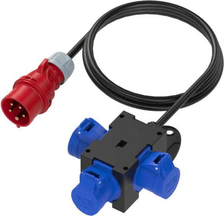 PCE CEE Stromverteiler (3 x, CEE)