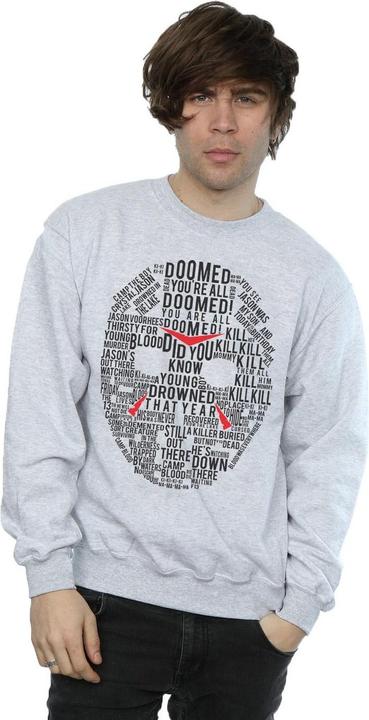 Produktbild Absolute Cult Jason Text Mask Sweatshirt (XL)