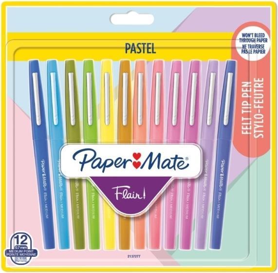 Produktbild Paper Mate Faserschreiber Flair 6er (Multicolor, 8 x)