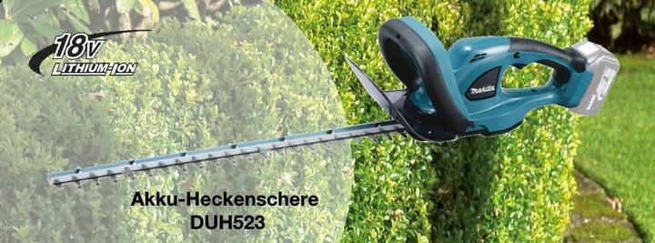 Actual product image Makita Duh523z (Cordless hedgecutters)