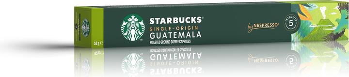 Actual product image Starbucks Single-Origin Guatemala by Nespresso Blonde Roast coffee (10 x Port.)