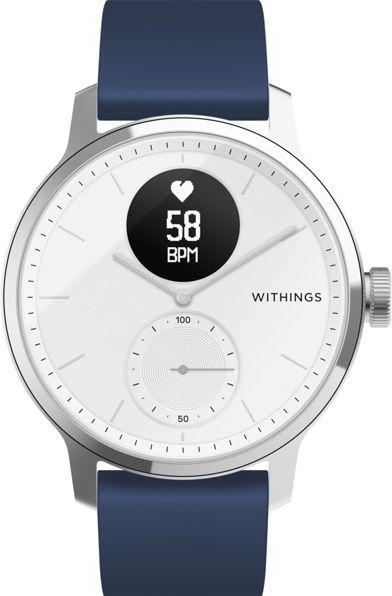 Actual product image Withings Steel HR Bracelet (40 mm, Stainless steel, Silicone, Steel HR 40 mm)