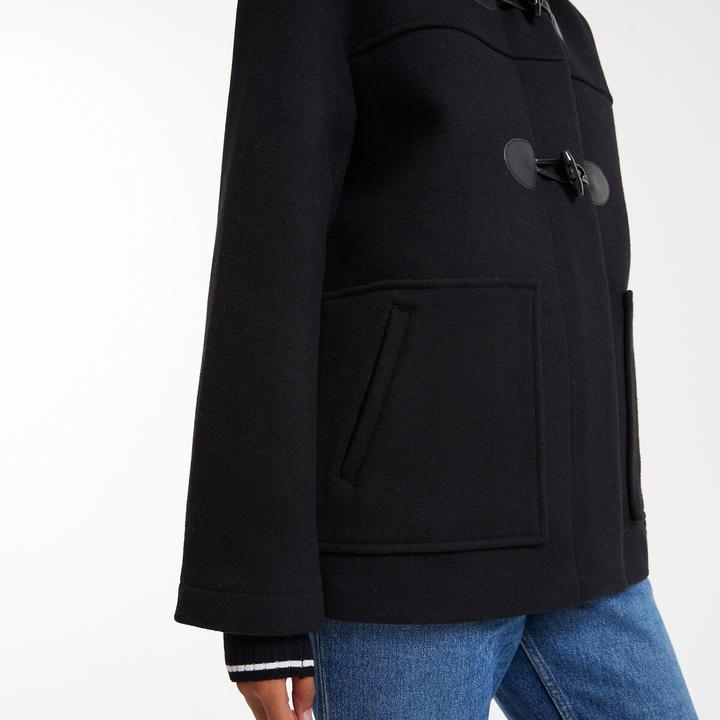 Produktbild La Redoute Collections Halblange Winterjacke im Dufflecoat-Stil (46)