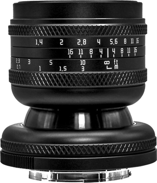 Produktbild AstrHori Full Frame 50mm F1.4 Tilt Lens with Panasonic Olympus M43 mount (black) (Olympus)