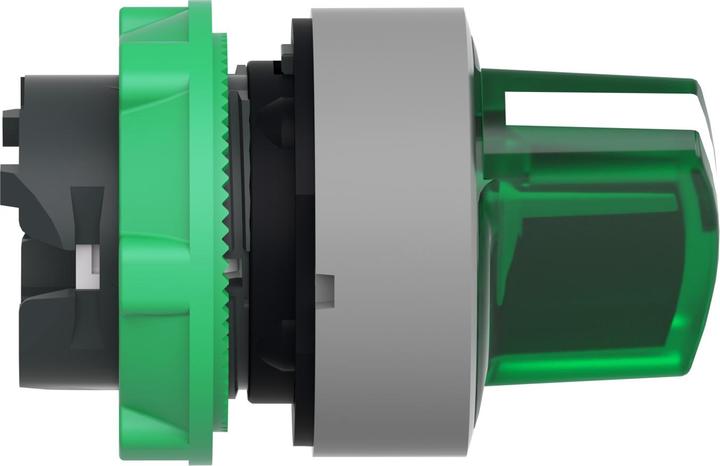 Actual product image Schneider Electric Illuminated selector switch, front, plastic, ZB5AK1233C0