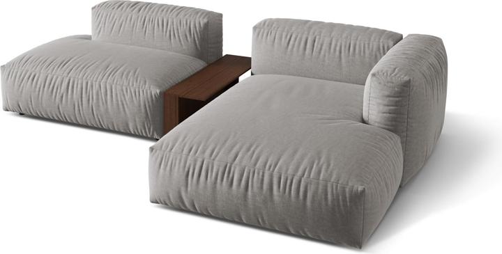 Image du produit Micadoni Canapé D'Angle Droit Modulaire, "Martina", 2 Places, 292x176x75 Fabriqué en Europe (Canapé d'angle)