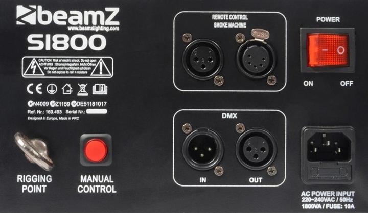 Actual product image BeamZ S1800