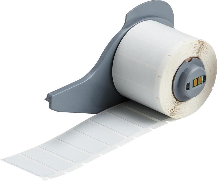 Produktbild Brady M7-29-486, metallisierter Polyester, Silber, matt, 38.10 x 12.70 mm, extra stark haftend (50