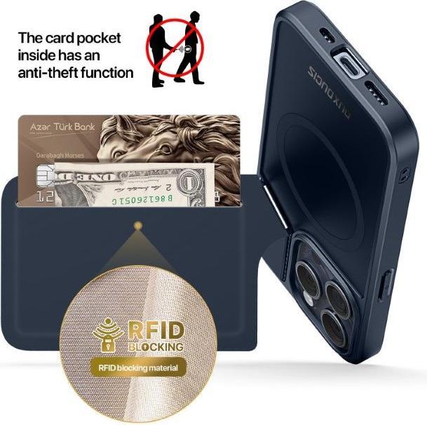 Immagine prodotto Dux Ducis Custodia rigida in PC e TPU della serie Rafi II Mag (Apple iPhone 15 Pro)