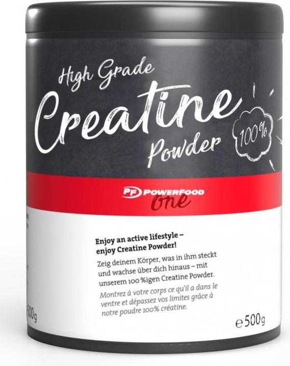 Produktbild PowerFood One High Grade Creatine (1 Stück, Pulver, 500 g)
